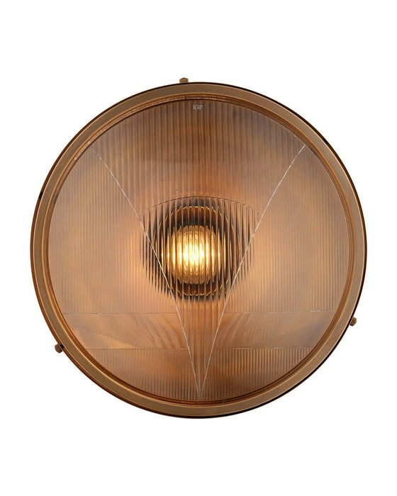 Currey and Company - 9500-0026 - One Light Pendant - Mariner - Antique Brass/Clear