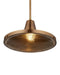 Currey and Company - 9500-0026 - One Light Pendant - Mariner - Antique Brass/Clear