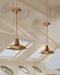 Currey and Company - 9500-0026 - One Light Pendant - Mariner - Antique Brass/Clear