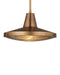 Currey and Company - 9500-0026 - One Light Pendant - Mariner - Antique Brass/Clear