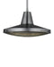 Currey and Company - 9500-0027 - One Light Pendant - Mariner - Antique Silver/Clear