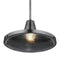 Currey and Company - 9500-0027 - One Light Pendant - Mariner - Antique Silver/Clear