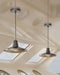 Currey and Company - 9500-0027 - One Light Pendant - Mariner - Antique Silver/Clear
