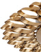 Currey and Company - 9999-0082 - LED Flush Mount - Antares - Antique Brass/White