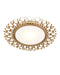 Currey and Company - 9999-0082 - LED Flush Mount - Antares - Antique Brass/White