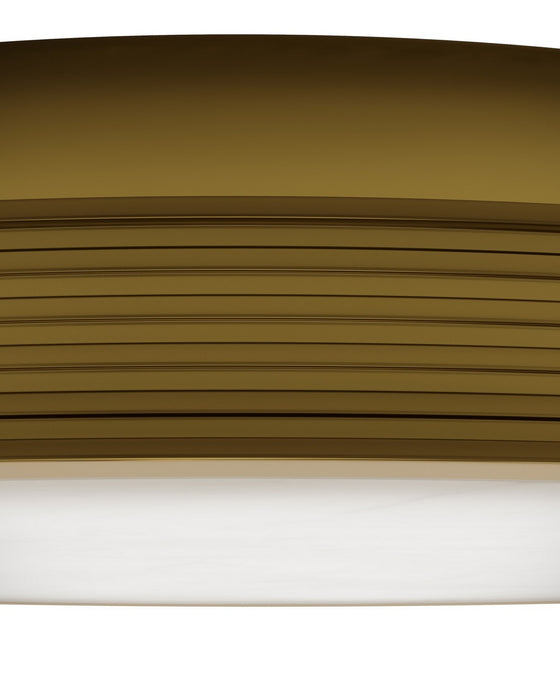 Currey and Company - 9999-0083 - LED Flush Mount - Aydan - Natural/Polished Antique Brass