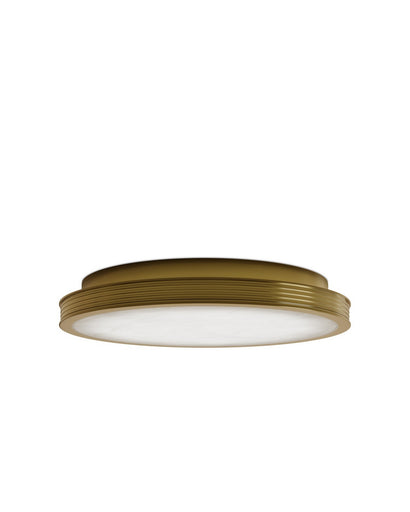 Aydan LED Flush Mount Natural/Polished Antique Brass