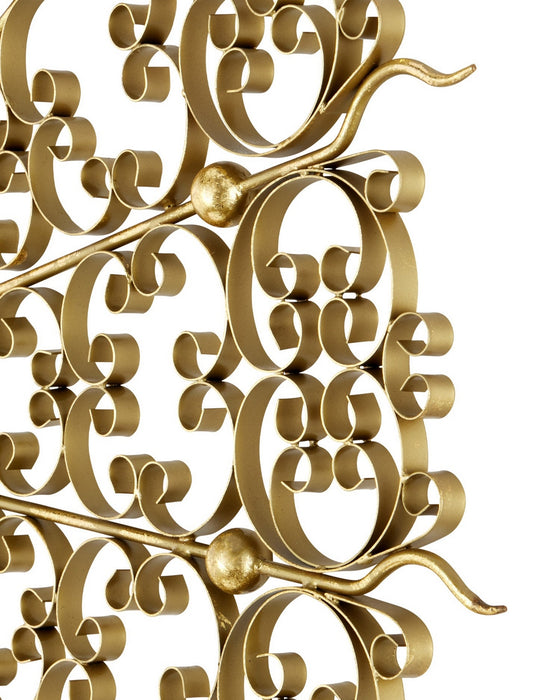 Currey and Company - 1000-0165 - Mirror - Levain - Gold Leaf