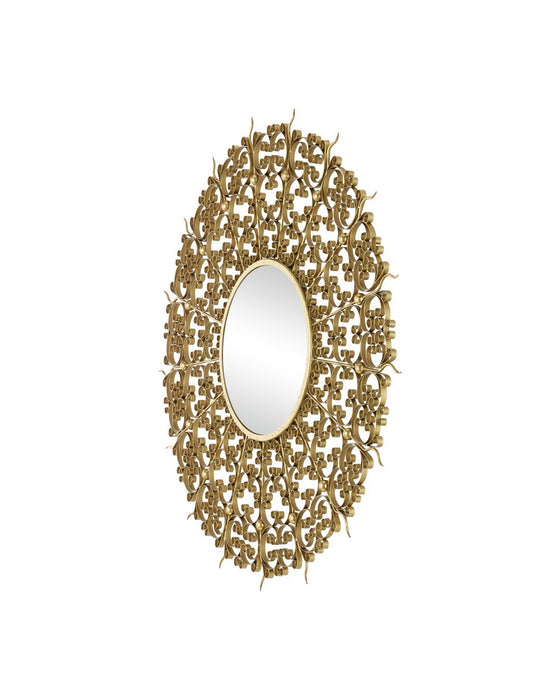 Currey and Company - 1000-0165 - Mirror - Levain - Gold Leaf