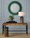 Currey and Company - 1000-0170 - Mirror - Glasdele Emerald - Green/Antique Brass