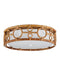 Currey and Company - 9999-0081 - LED Flush Mount - Tegal - Natural/Khaki/White