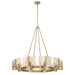 Golden - 3164-10 BCB-AWG - Ten Light Chandelier - Aenon - Brushed Champagne Brass