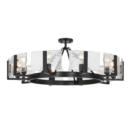 Aenon Ten Light Semi-Flush Mount Matte Black