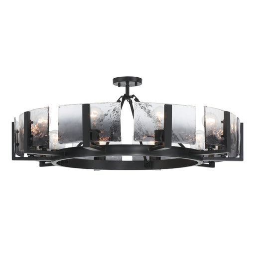 Aenon Ten Light Semi-Flush Mount Matte Black
