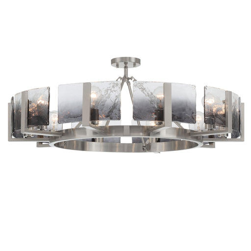 Aenon Ten Light Semi-Flush Mount Pewter