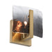 Golden - 3164-1W BCB-SWG - One Light Wall Sconce - Aenon - Brushed Champagne Brass