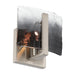 Golden - 3164-1W PW-SWG - One Light Wall Sconce - Aenon - Pewter