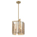 Golden - 3164-3P BCB-AWG - Three Light Pendant - Aenon - Brushed Champagne Brass