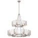 Golden - 3164-4-8 PW-HWG - 12 Light Chandelier - Aenon - Pewter