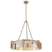Golden - 3164-6 BCB-AWG - Six Light Chandelier - Aenon - Brushed Champagne Brass
