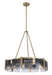 Golden - 3164-6 BCB-SWG - Six Light Chandelier - Aenon - Brushed Champagne Brass