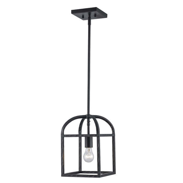 Trans Globe Imports - 11811 BK - One Light Pendant - Sabriel - Black