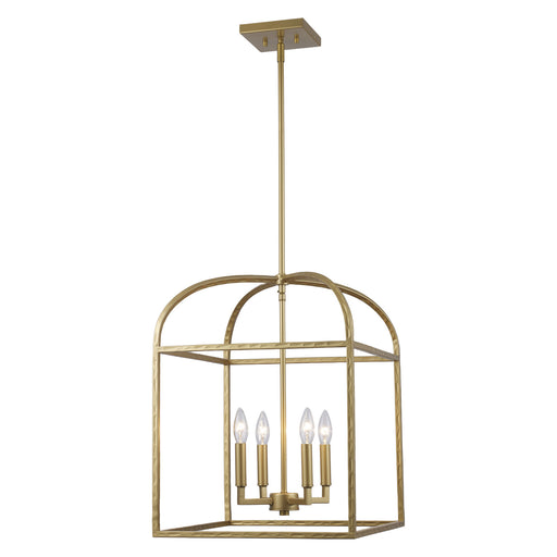 Trans Globe Imports - 11814 AG - Four Light Pendant - Sabriel - Antique Gold