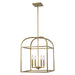 Trans Globe Imports - 11814 AG - Four Light Pendant - Sabriel - Antique Gold