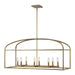 Trans Globe Imports - 11818 AG - Eight Light Pendant - Sabriel - Antique Gold