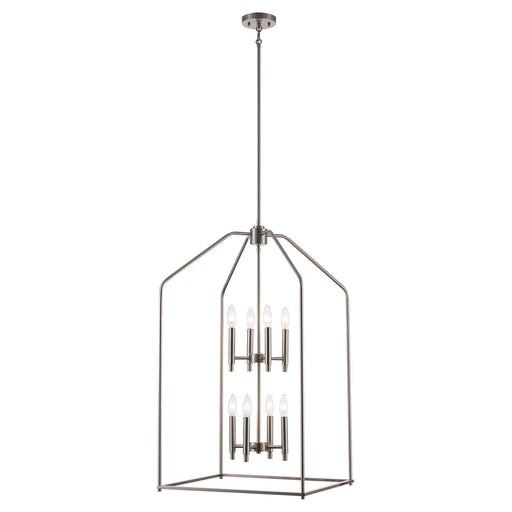 Birdy Eight Light Pendant Brushed Nickel
