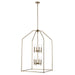 Trans Globe Imports - 11838-24 AG - Eight Light Pendant - Birdy - Antique Gold