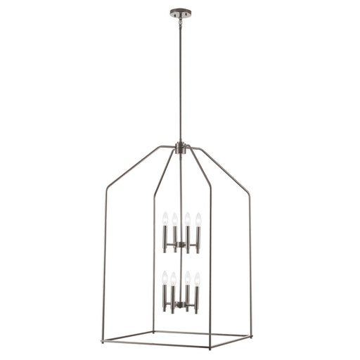 Birdy Eight Light Pendant Brushed Nickel