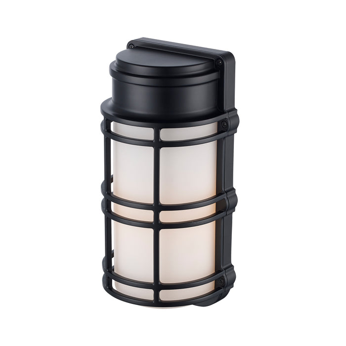 Trans Globe Imports - 51771 BK - One Light Outdoor Bulkhead Light - Wallace - Black