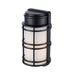 Trans Globe Imports - 51771 BK - One Light Outdoor Bulkhead Light - Wallace - Black