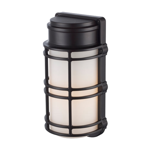 Wallace One Light Outdoor Bulkhead Light Bronze