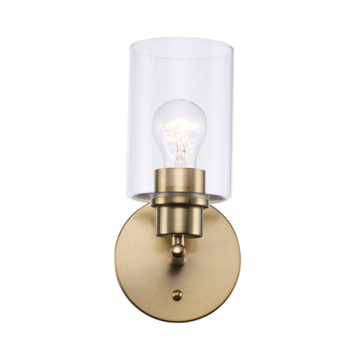 Kai One Light Wall Sconce Antique Gold