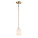 Trans Globe Imports - 72030 AG - One Light Pendant - Capri - Antique Gold