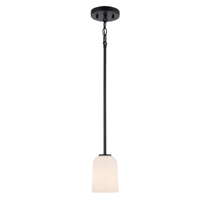 Trans Globe Imports - 72030 BK - One Light Pendant - Capri - Black