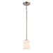 Trans Globe Imports - 72030 BN - One Light Pendant - Capri - Brushed Nickel