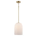 Trans Globe Imports - 72030-1 AG - One Light Pendant - Capri - Antique Gold