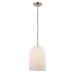 Trans Globe Imports - 72030-1 BN - One Light Pendant - Capri - Brushed Nickel