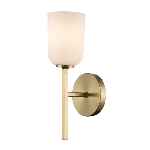 Capri One Light Wall Sconce Antique Gold