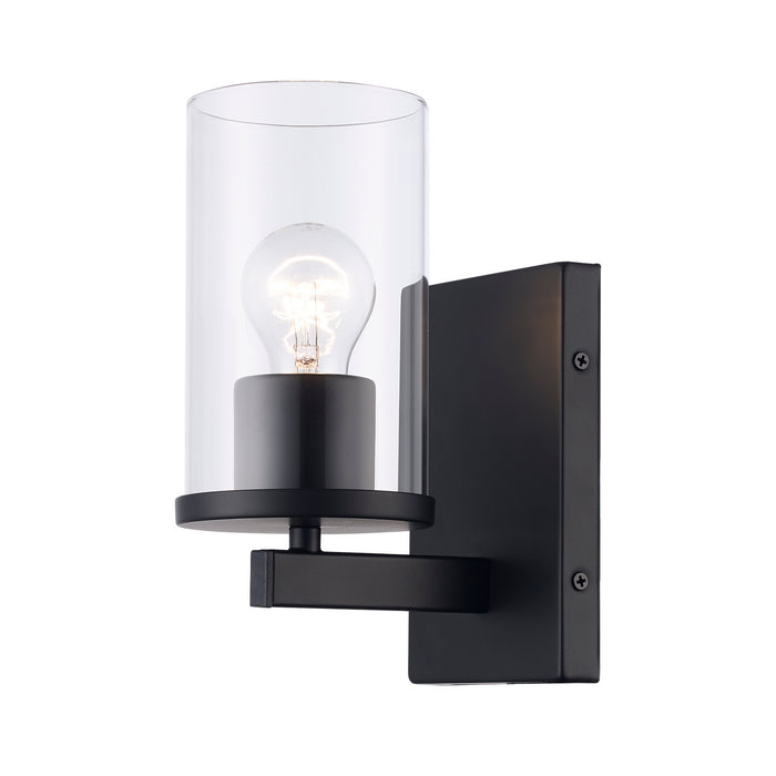 Trans Globe Imports - 72041 BK - One Light Wall Sconce - Carter - Black