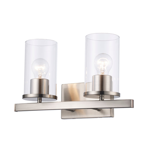 Trans Globe Imports - 72042 BN - Two Light Vanity - Carter - Brushed Nickel