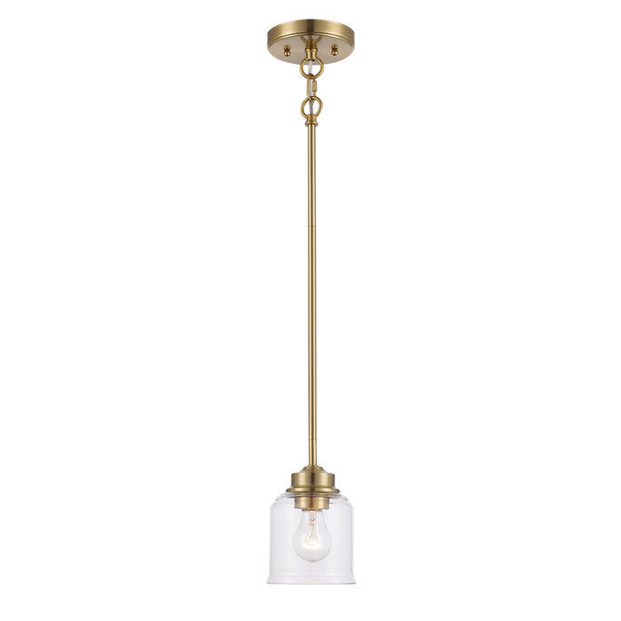 Trans Globe Imports - 72050 AG - One Light Pendant - Zoe - Antique Gold