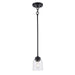 Trans Globe Imports - 72050 BK - One Light Pendant - Zoe - Black