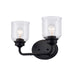 Trans Globe Imports - 72052 BK - Two Light Vanity - Zoe - Black