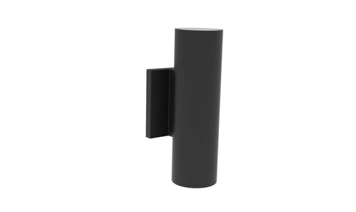 Compact LED Outdoor Wall Mount Black