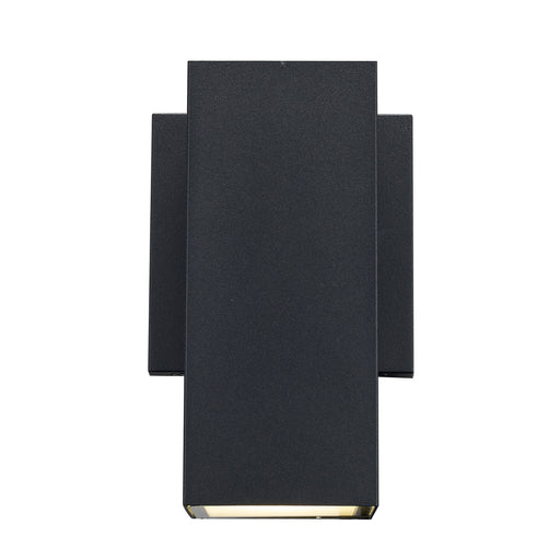 Compact LED Outdoor Wall Mount Black