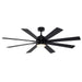 Trans Globe Imports - F-1038-66 BK - 66" Ceiling Fan - Arden - Black